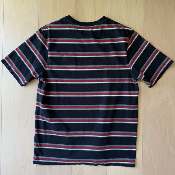 Stussy Harbour Stripe Shirt Medium Multicolor Classic Streetwear Los Angeles - Picture 7 of 8